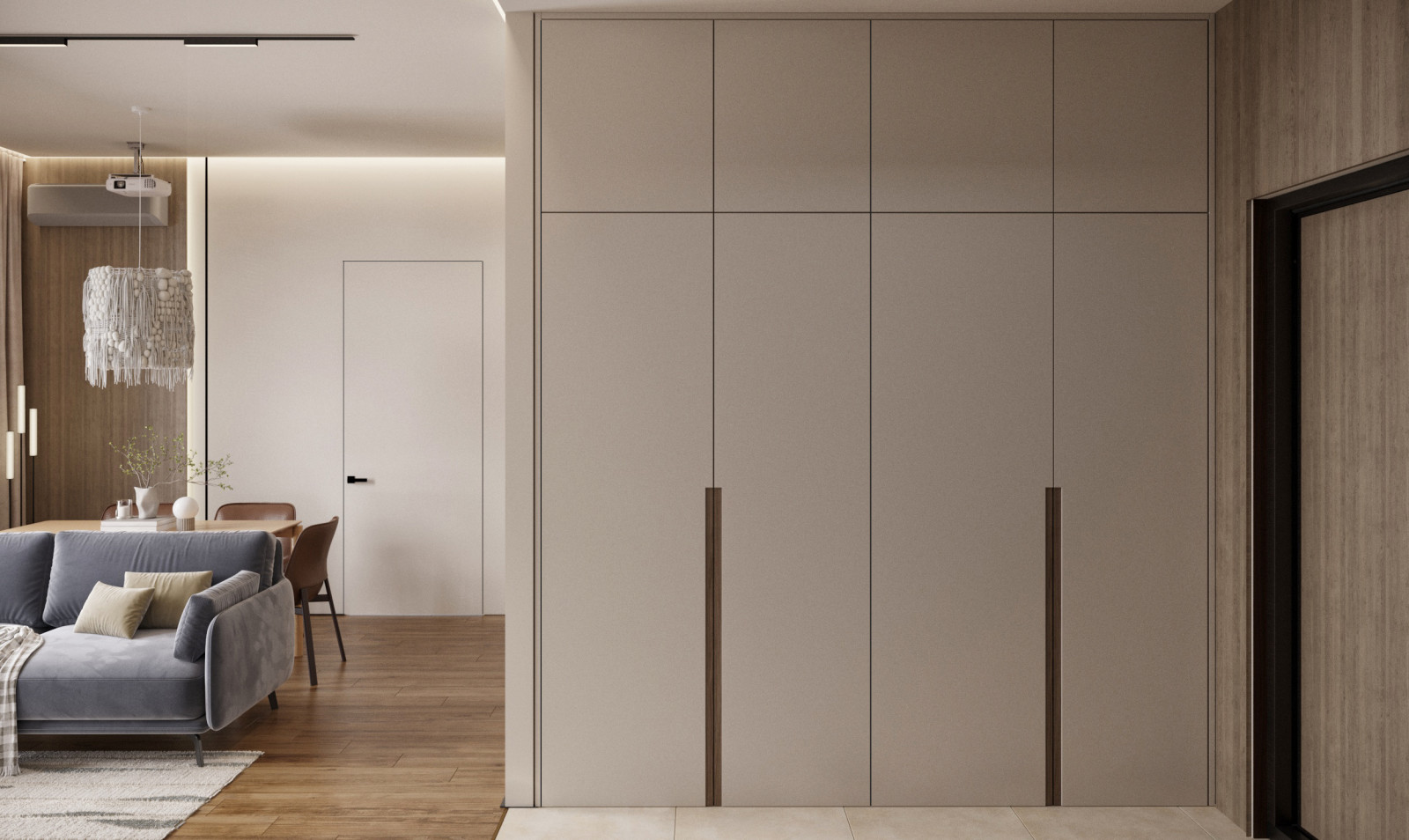 Проект двухкомнатной квартиры 72 м²