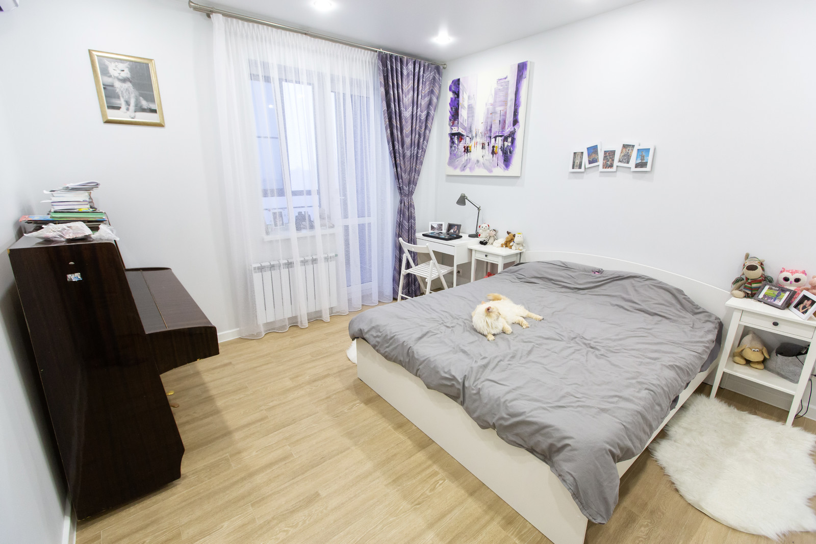 Дизайнерский ремонт в ЖК "Пять звезд", детская спальня, Воронеж