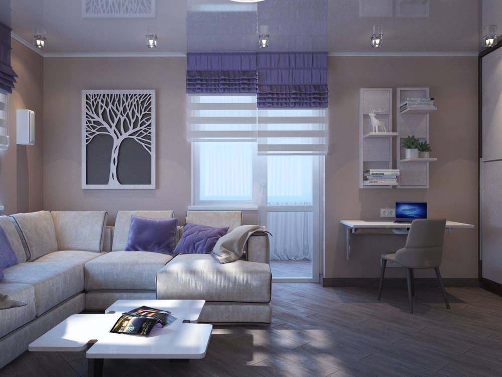 Красивая однокомнатная квартира.