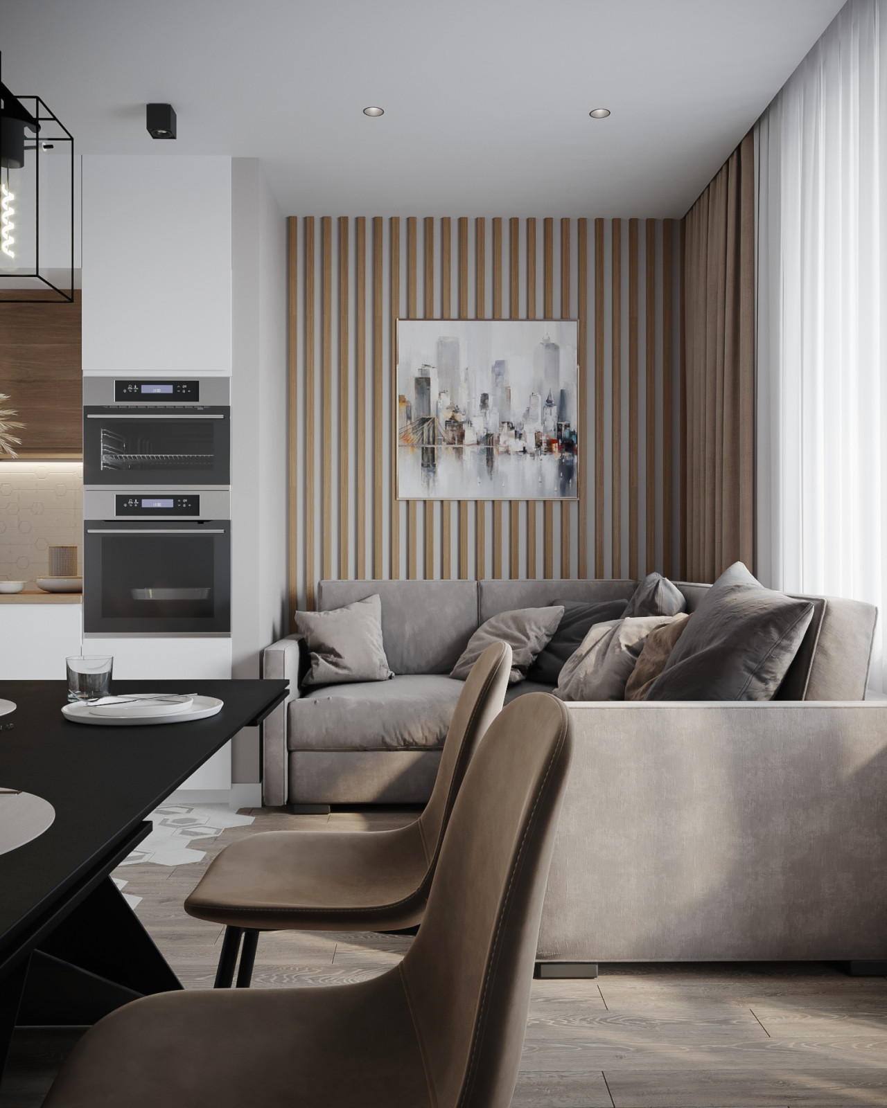 Двухкомнатная квартира для холостяка