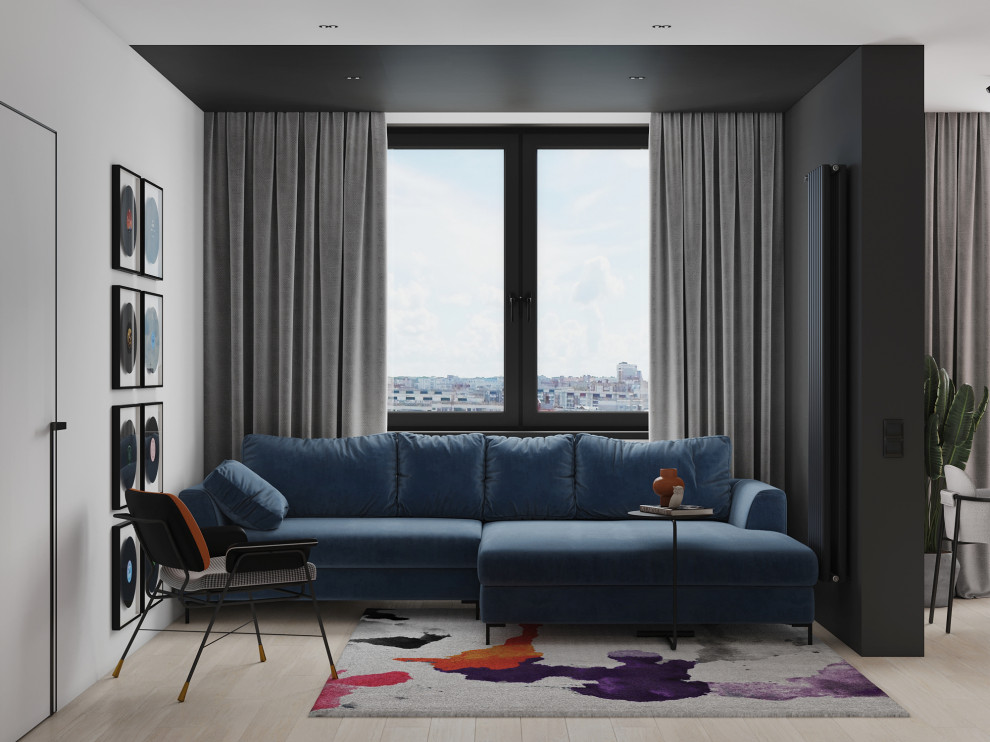 Квартира в стиле минимализма для молодой девушки