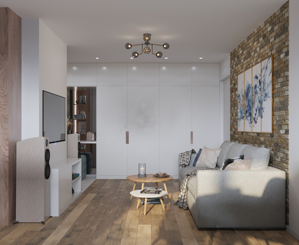 Гостиная для молодой семьи