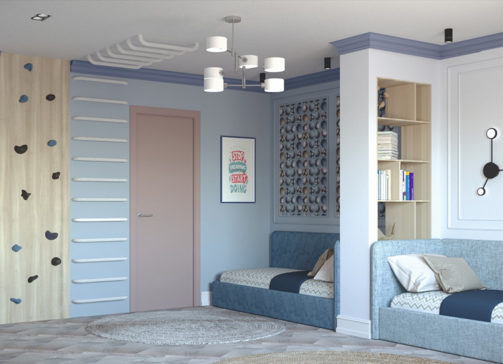 Двухуровневая квартира "Золотые блики" г.Москва