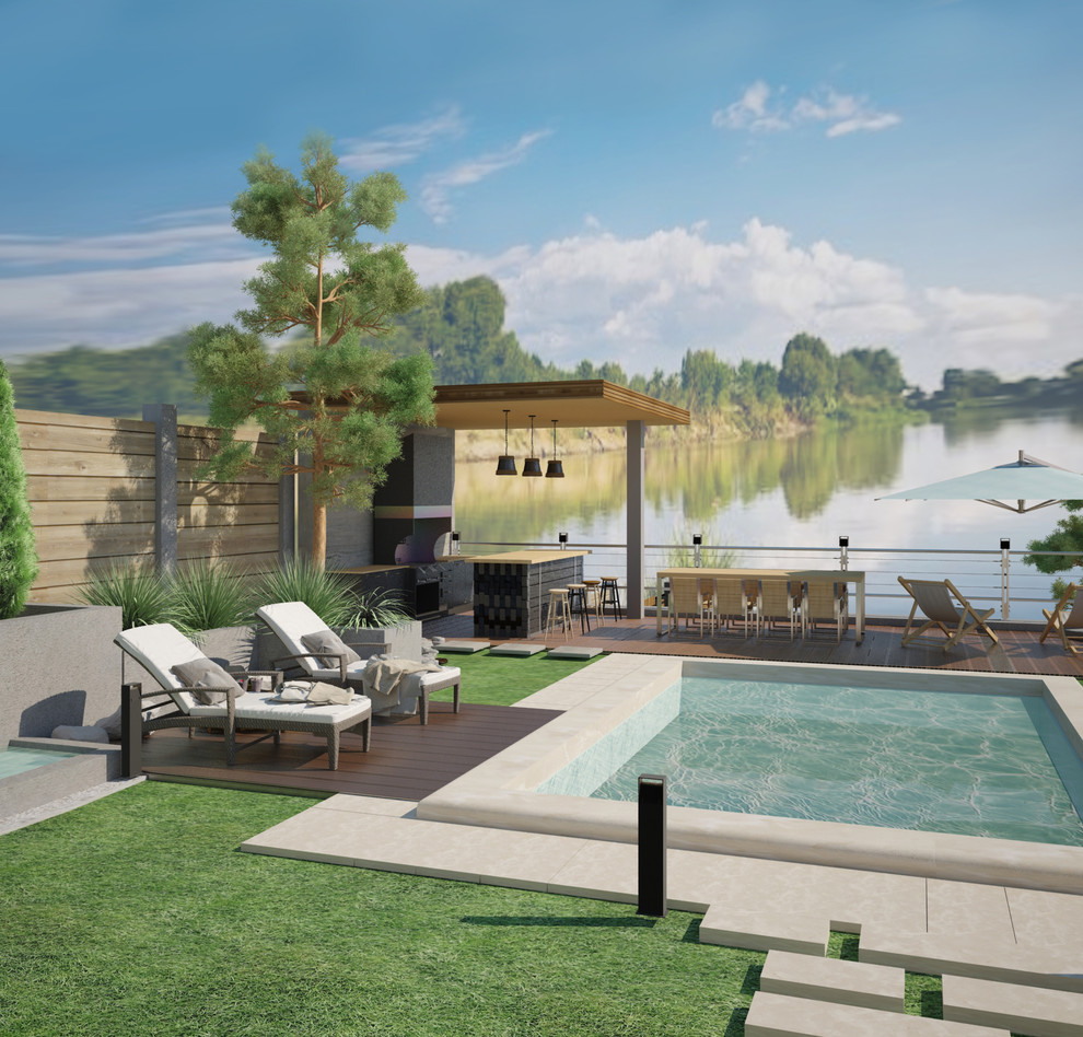 Ландшафт в современном стиле