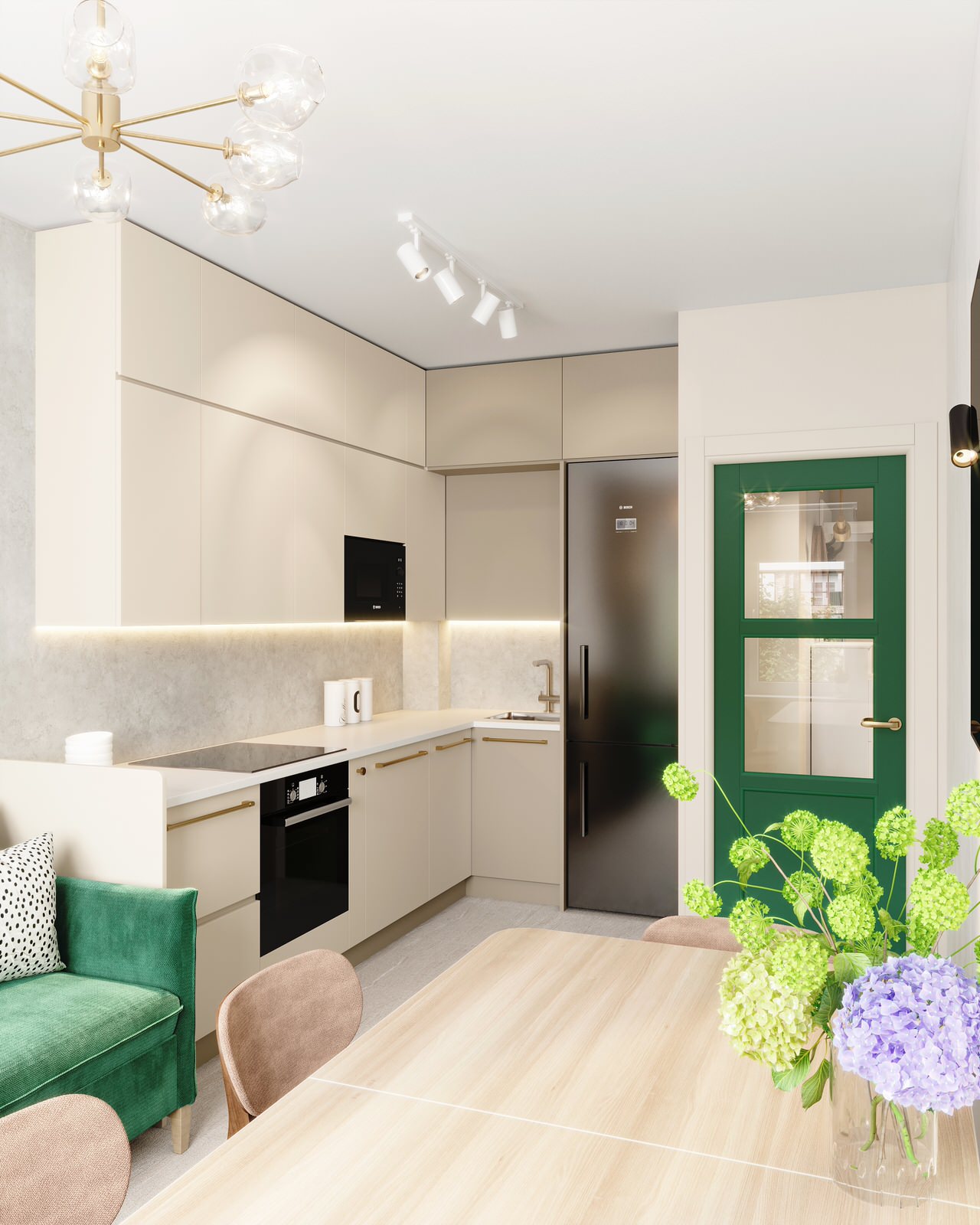 3-х комнатная квартира в ЖК Новоорловский 73 м.кв