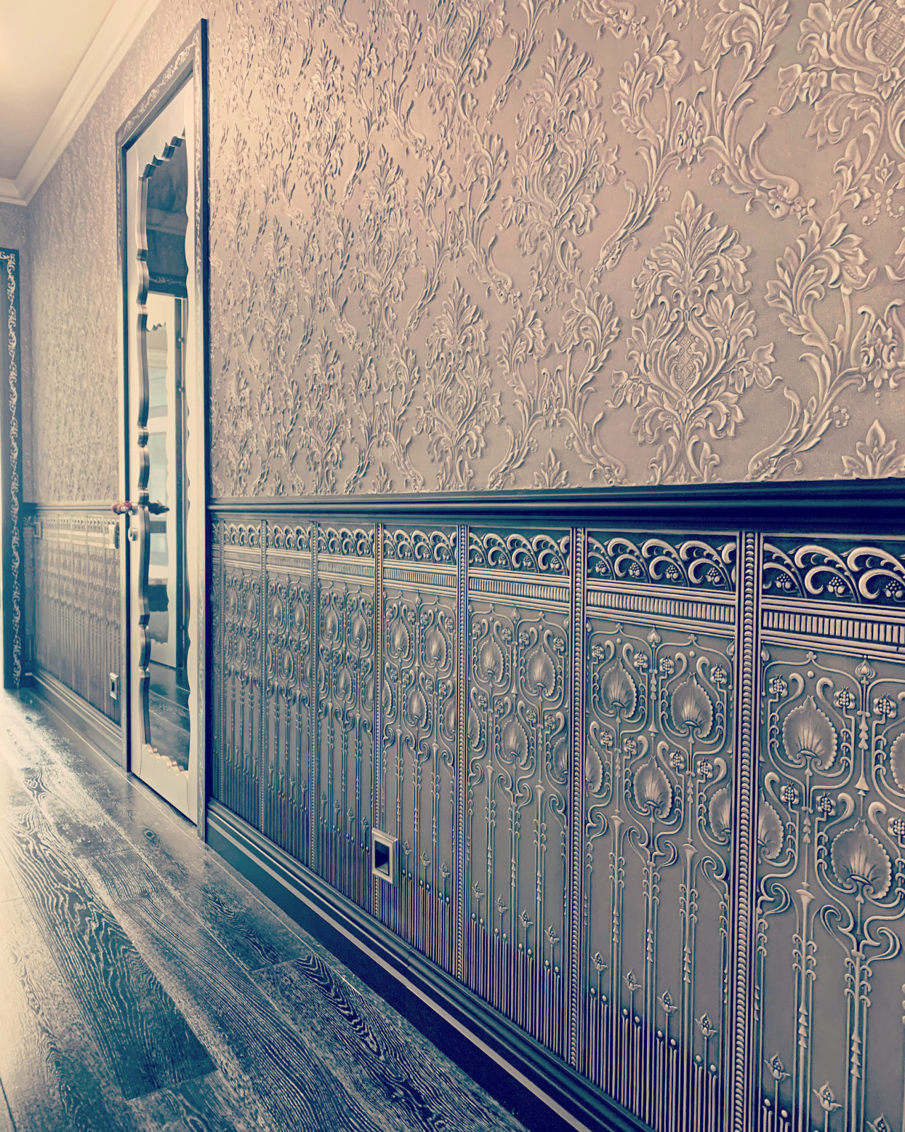 Линкруста в интерьере