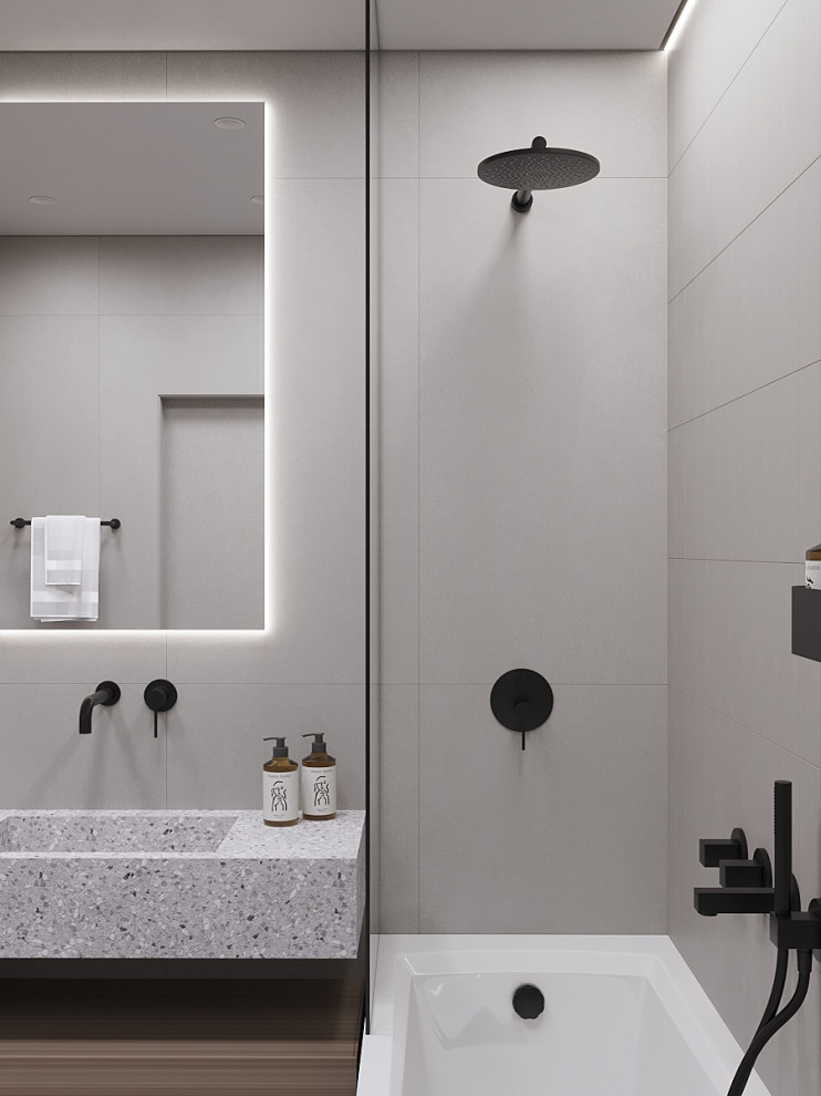 Ванная комната 4 кв.м. ЖК Европейский