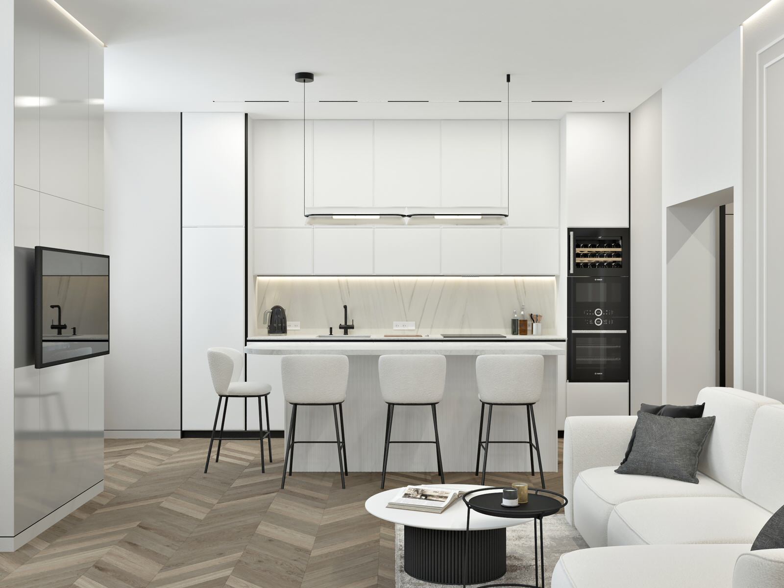 Трехкомнатная квартира 111 кв.м., ЖК Лофт, г. Ижевск