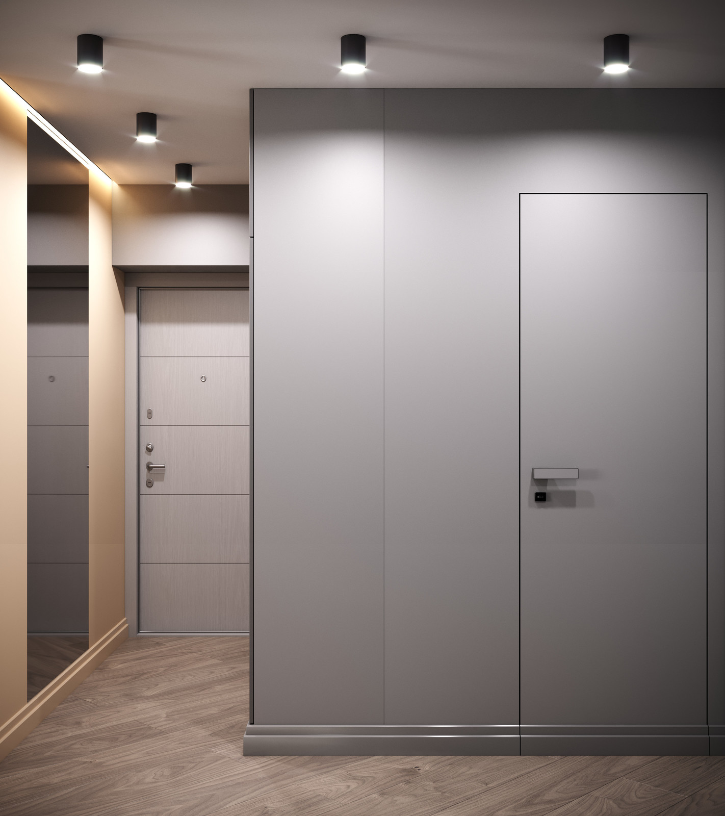 Дизайн квартиры 66,5кв.м. в современном стиле