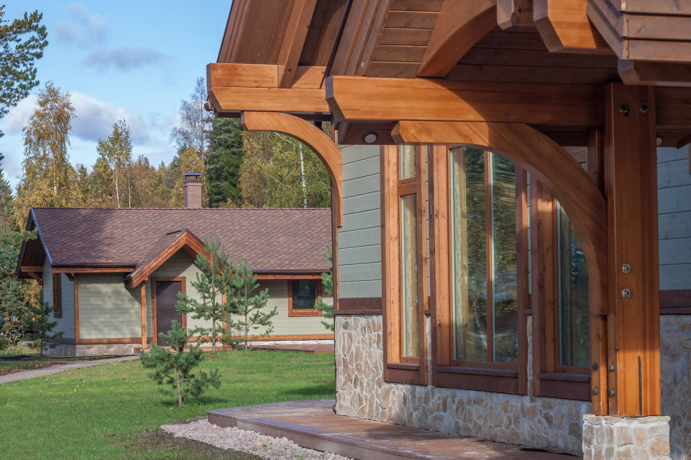 Дом по технологии Timber Frame