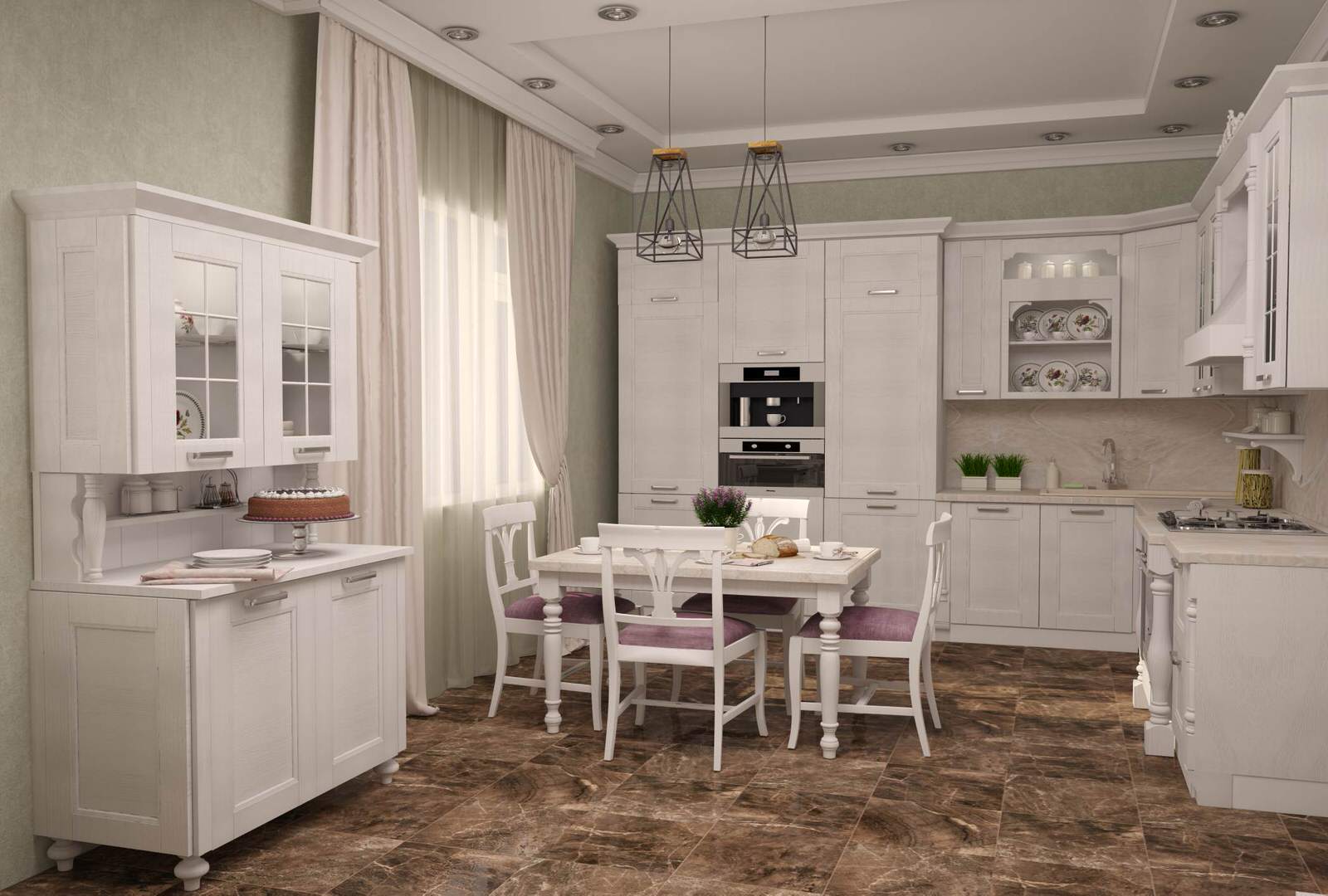 Дизайн кухонь (3D-проекты)