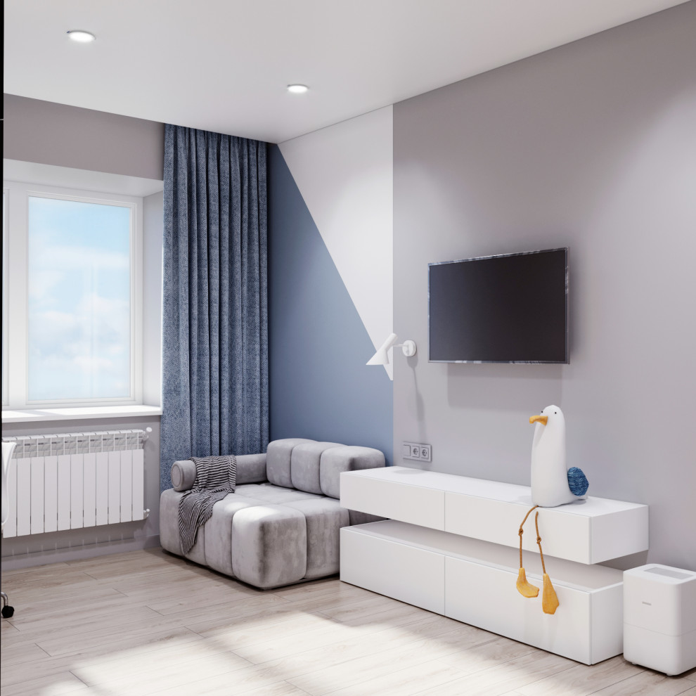 Дизайн-проект квартиры, площадью 87,4м2