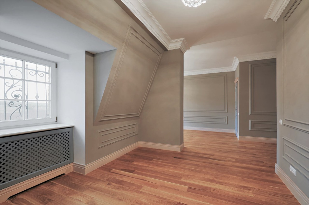 Инженерная доска американский орех, лак