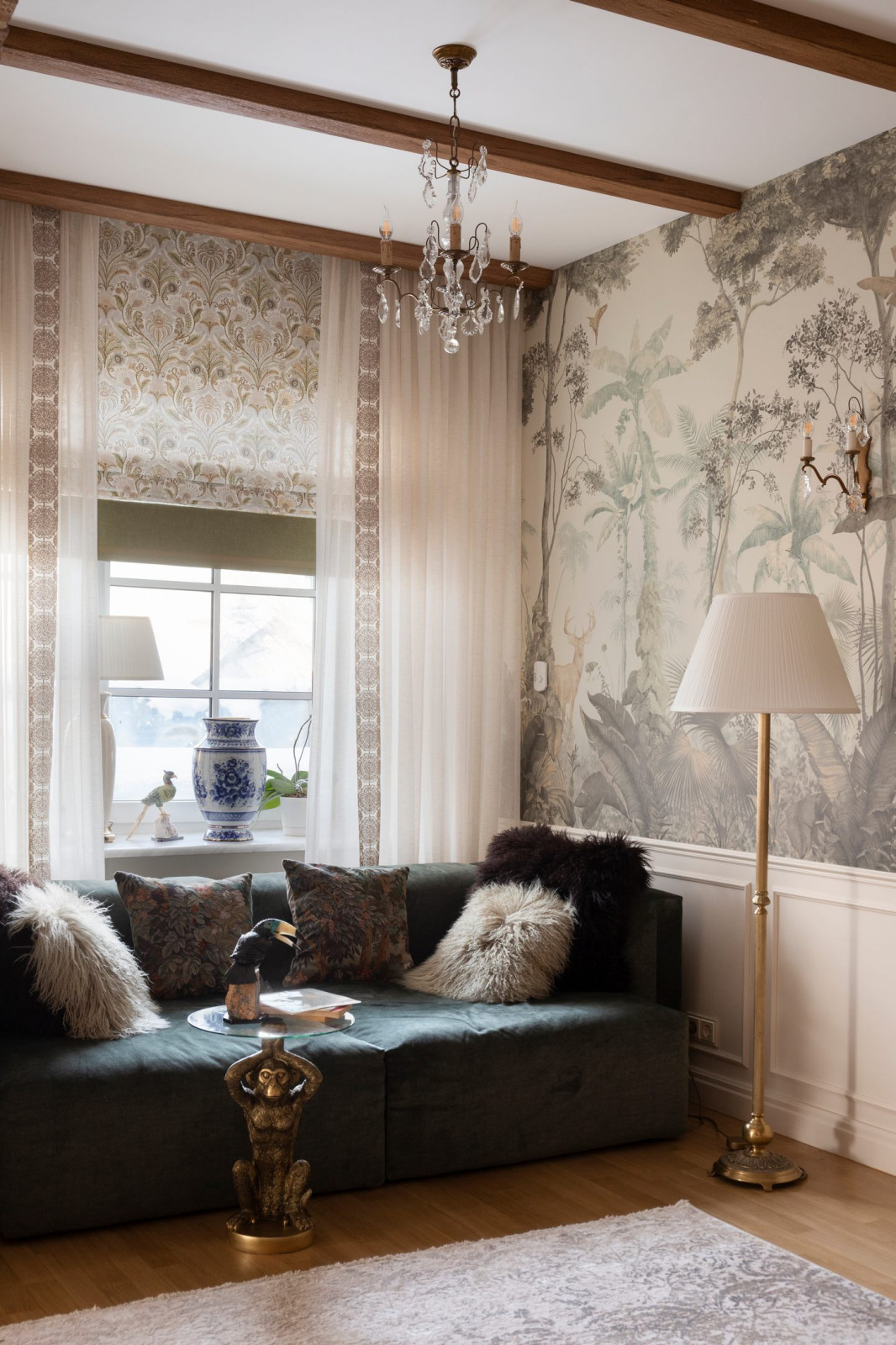 Гостиная с аркой