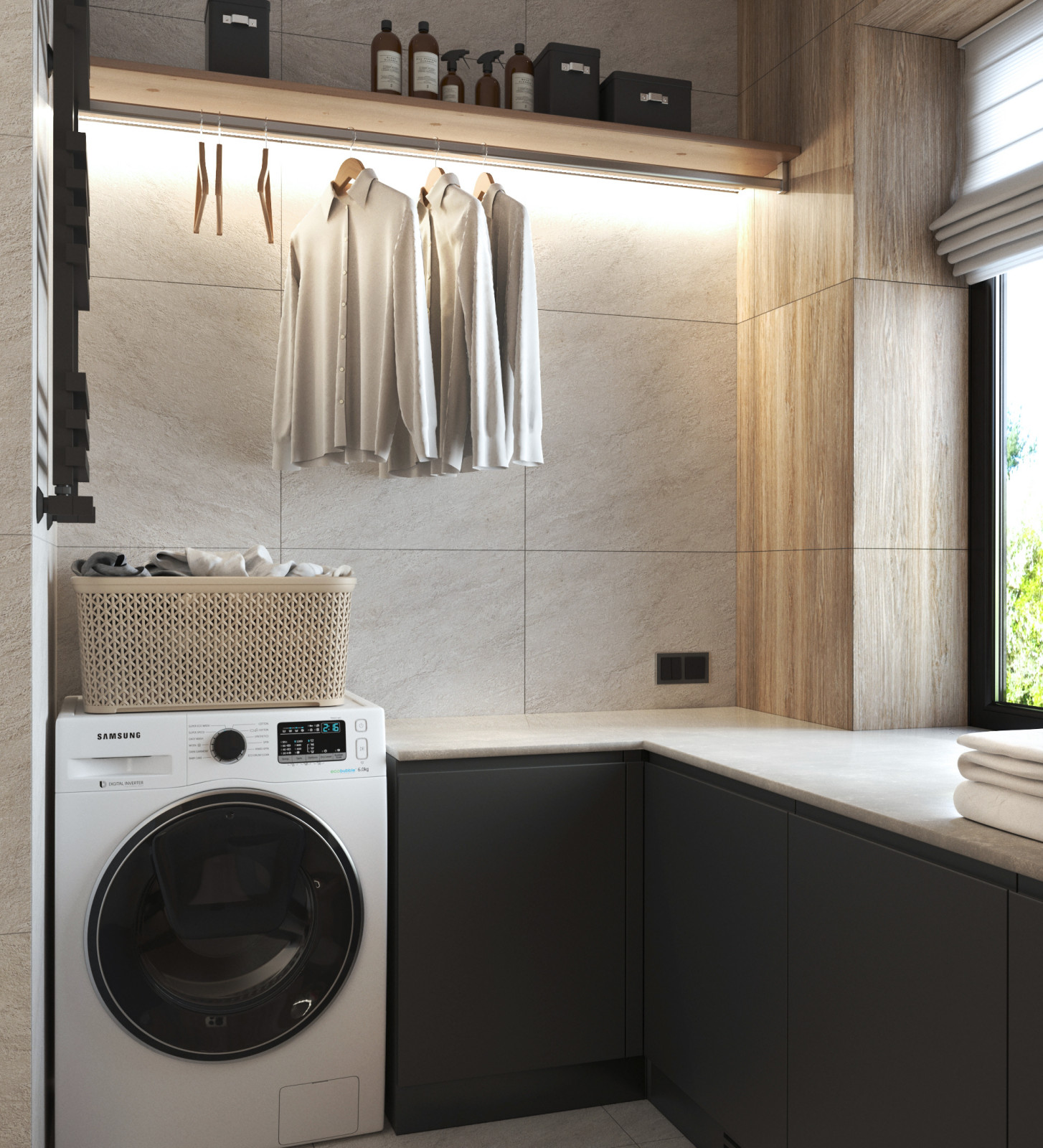 Дизайн-проект одноэтажного дома 140 кв.м, г.Тверь