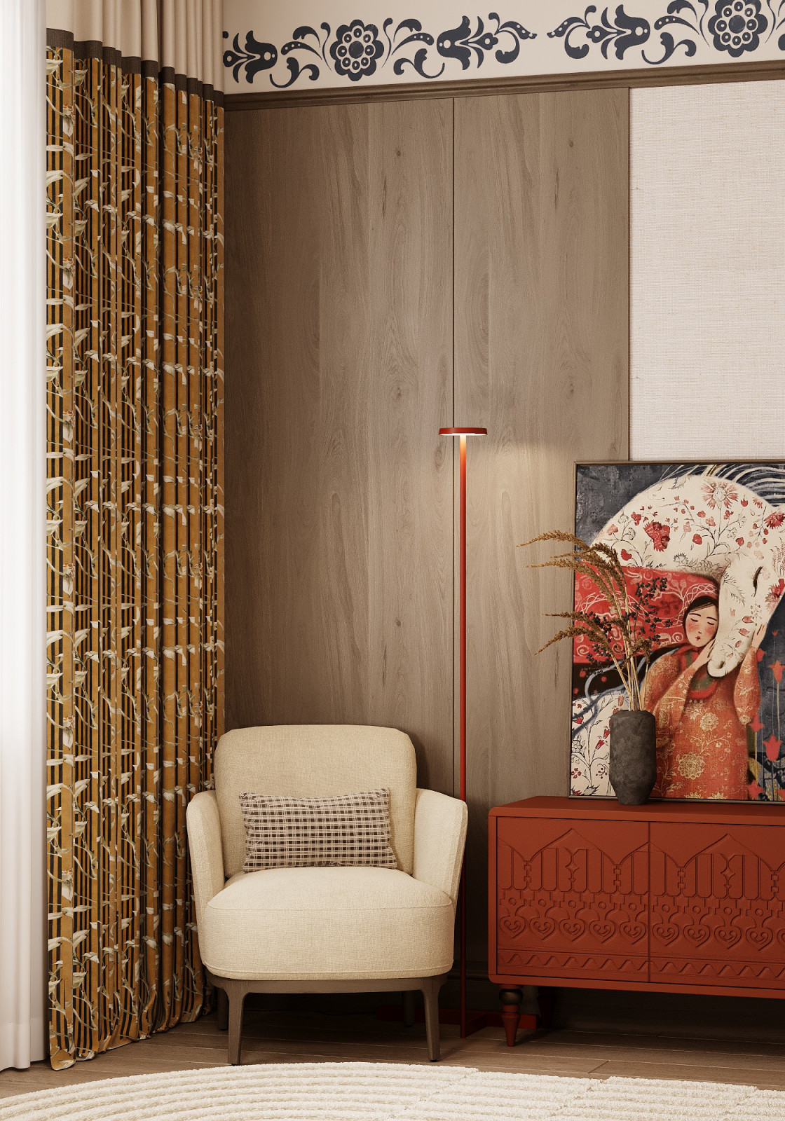 Загородный дом в русском стиле