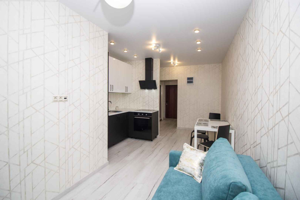 Маленькая квартира с недорогим ремонтом