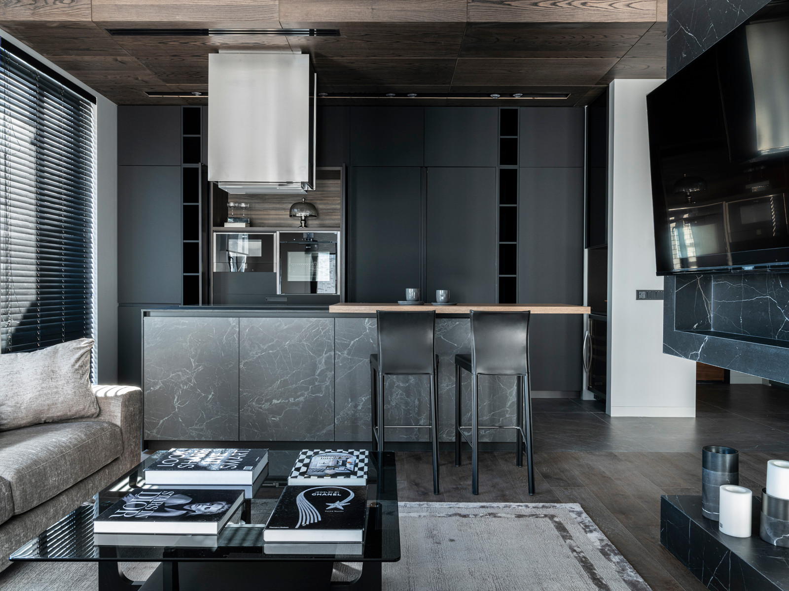 Реализованный проект квартиры 90м2 в ЖК Пресня сити