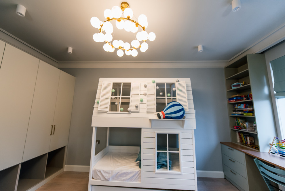 Четырехкомнатная квартира под ключ с нуля по дизайн-проекту