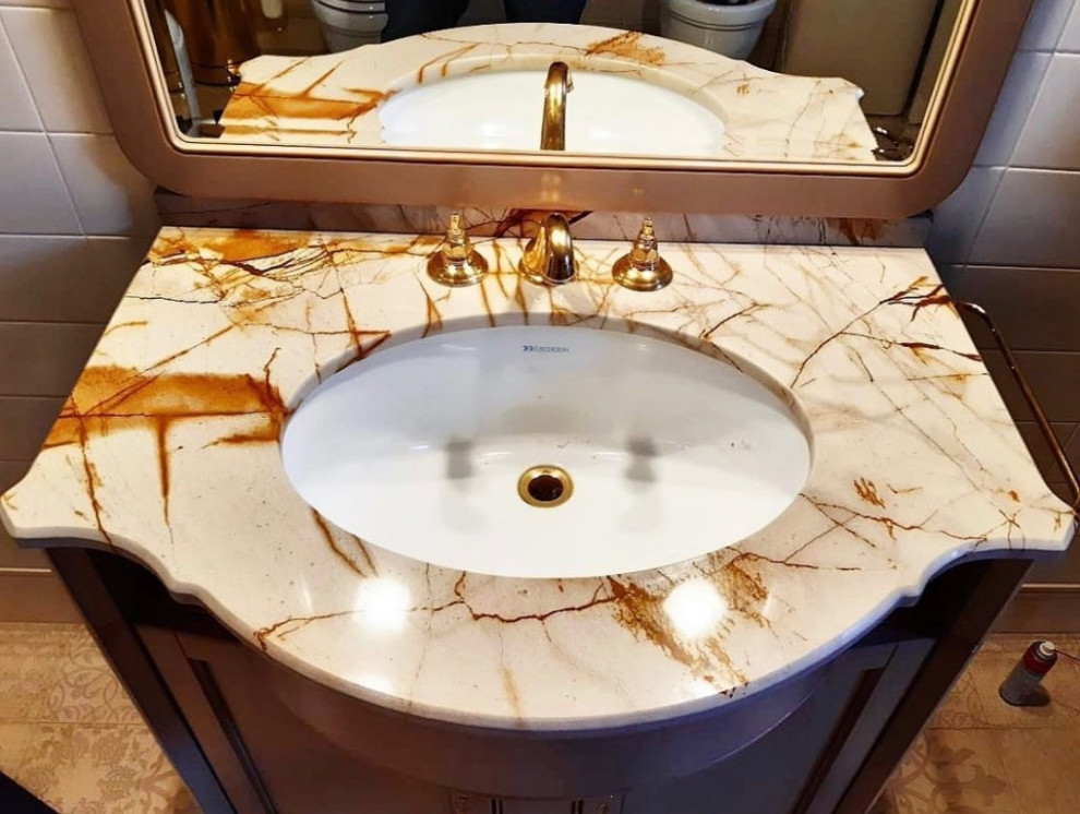 Столешницы, камины и декор из мрамора