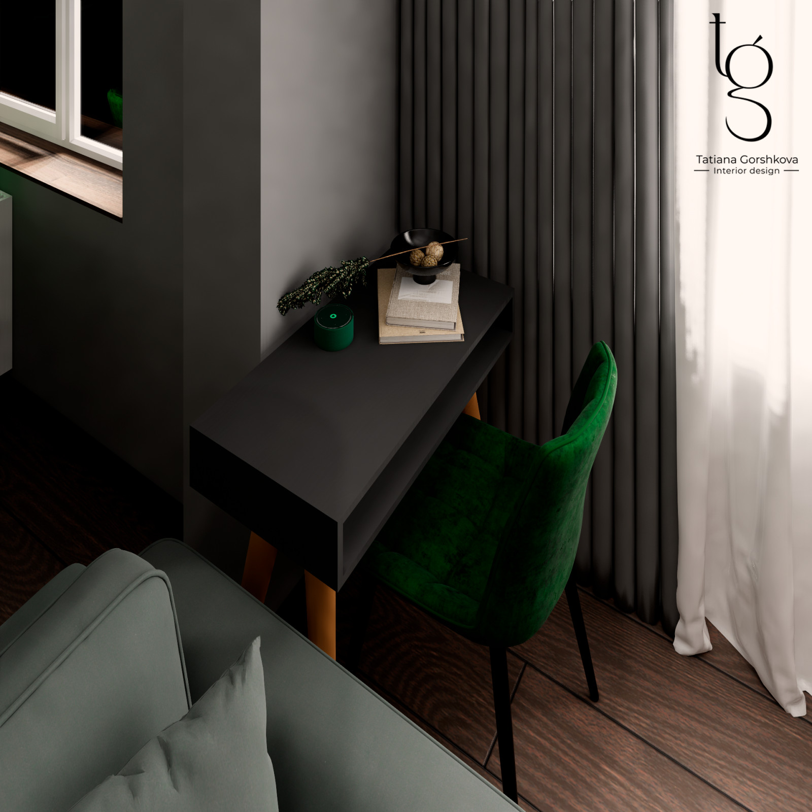 A cozy three-room family apartment