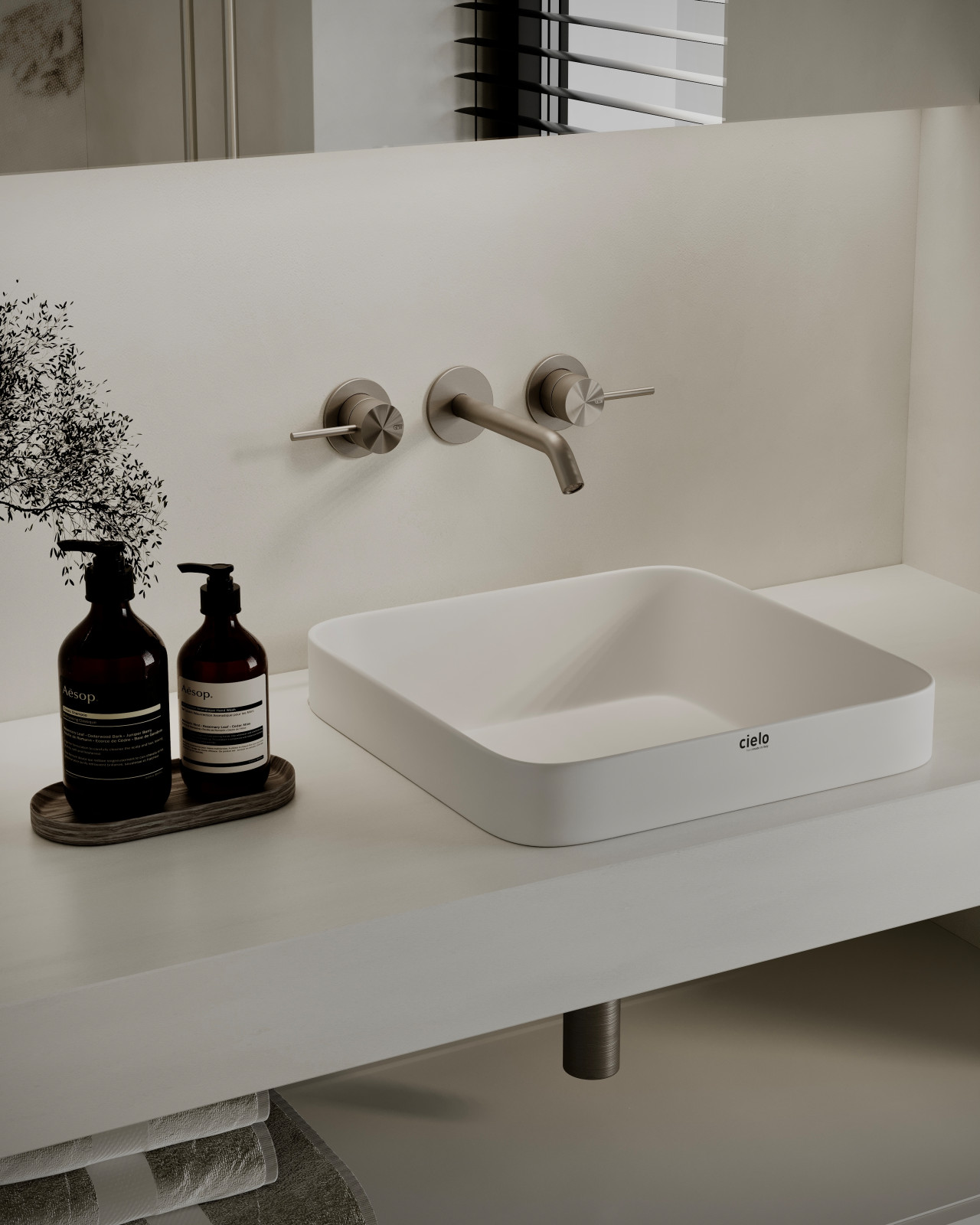 Обложка проекта: Проект санузла, выполненного в рамках мастер-спальни в загородном доме