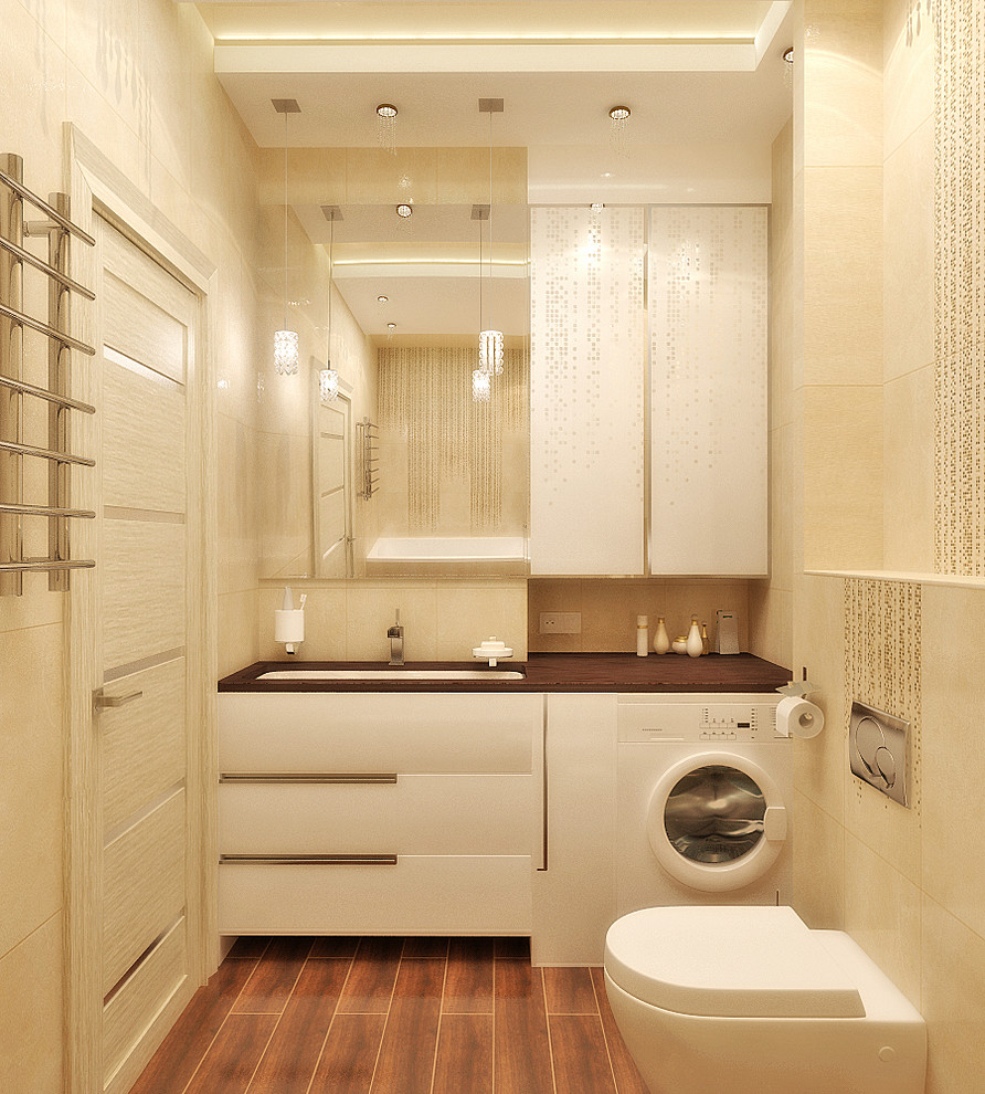Marine design for bathroom