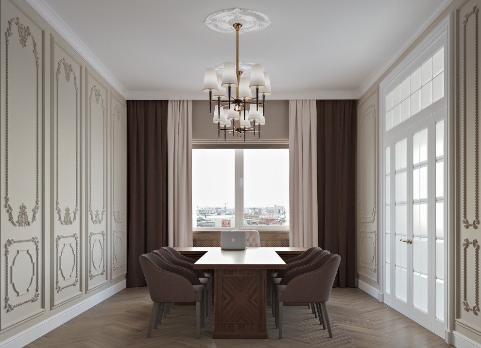 Дизайн офиса, в котором задействованы различные стили