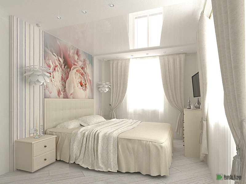 Обложка проекта: Дизайн-проект интерьера спальни