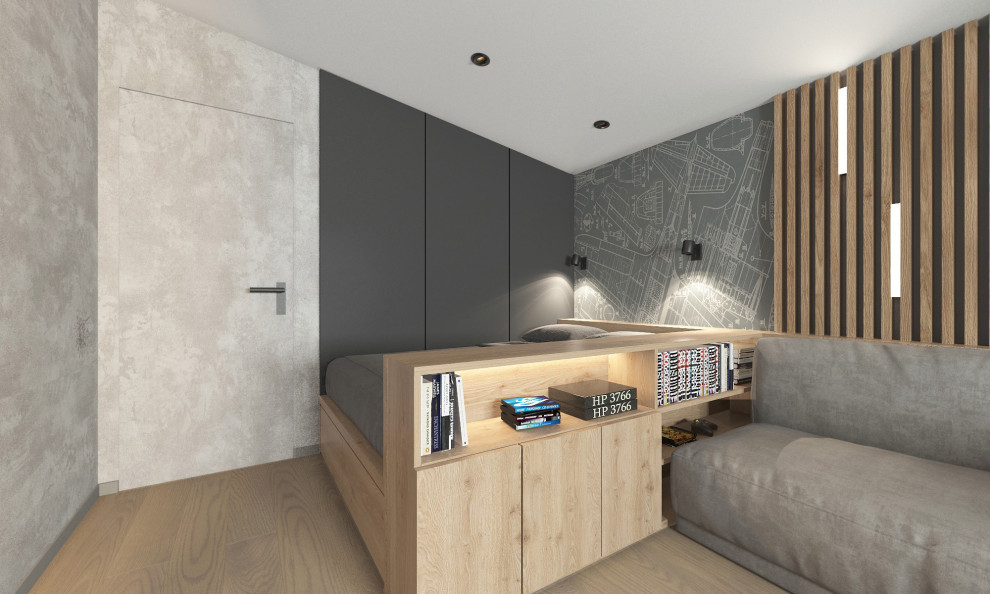 Дизайн двухуровневой квартиры в современном стиле