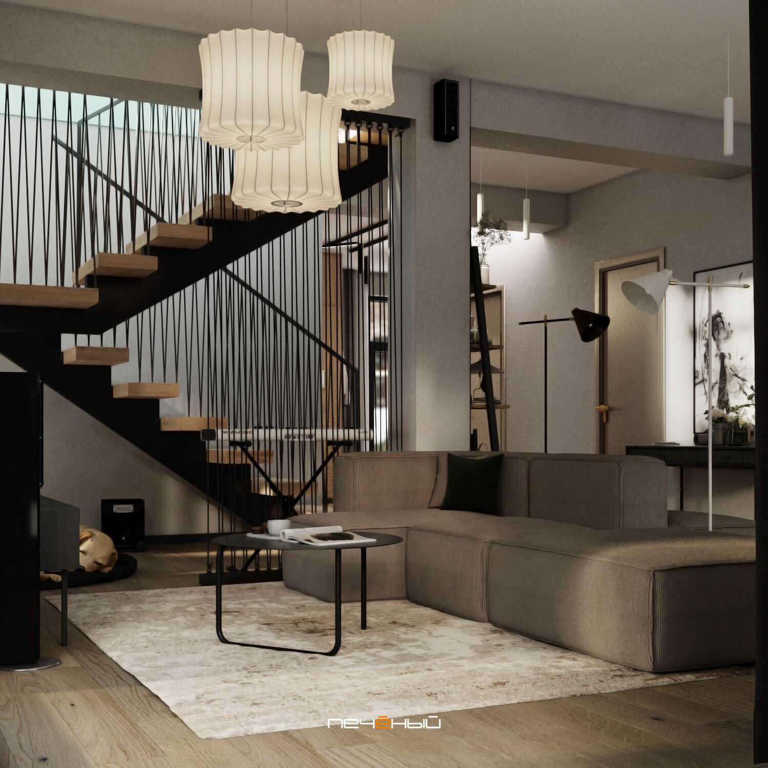 2024 Дизайн дома в современном стиле, 100 м², Подмосковье, Красная Пахра