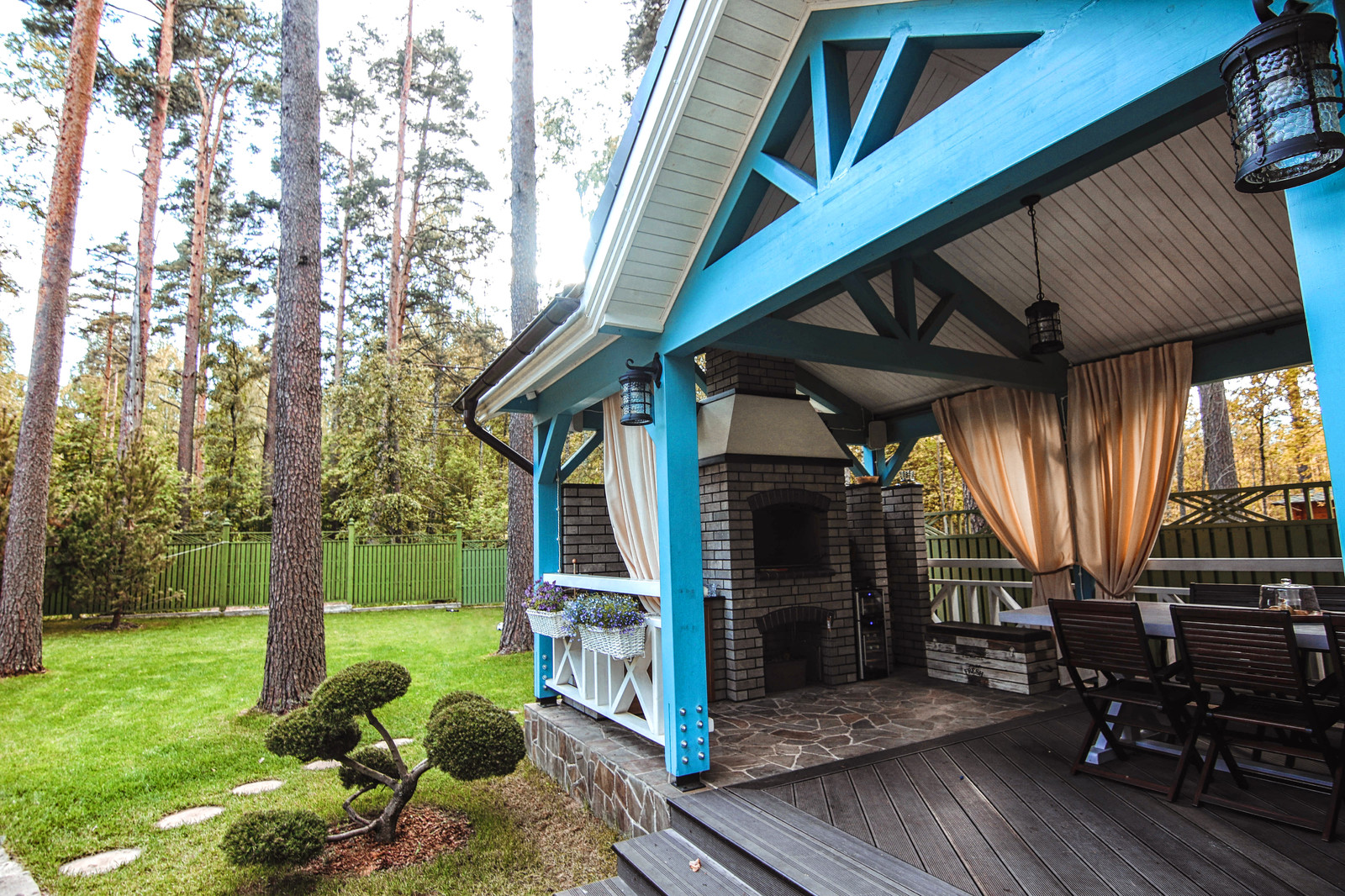 Орехово, разработка фасадов и малых сооружений