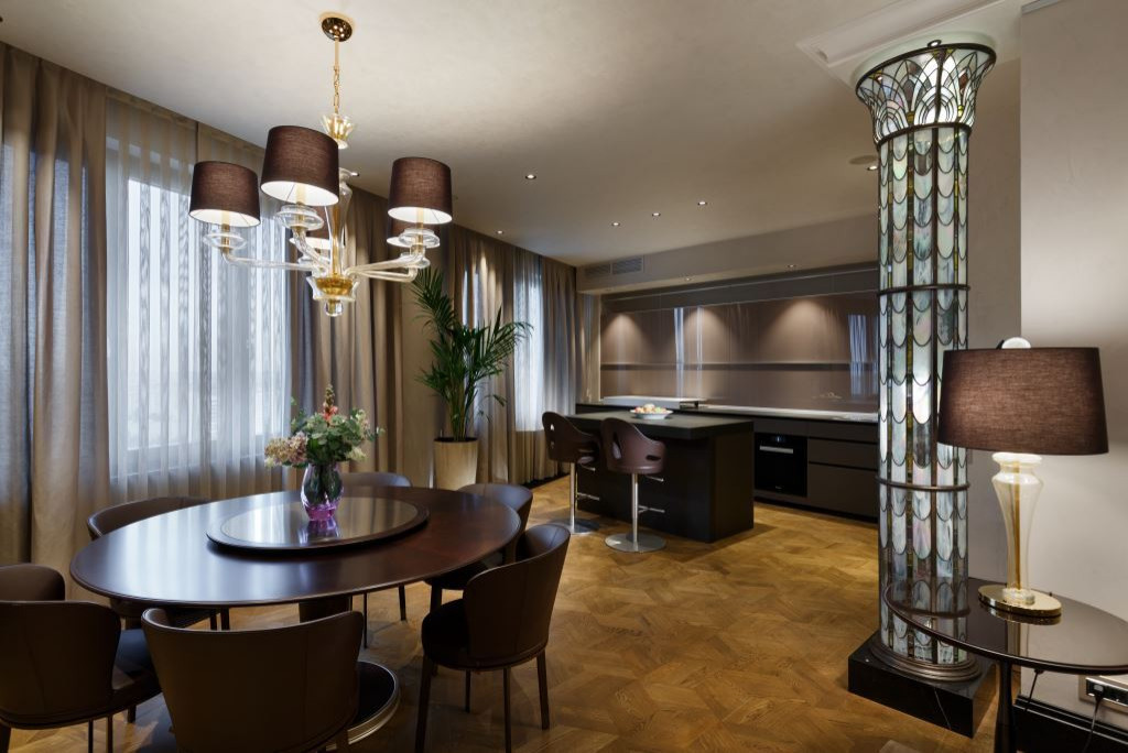 Квартира в стиле ар-деко