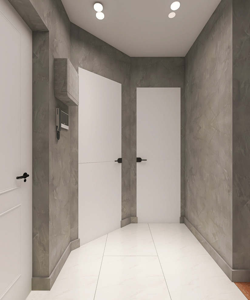 Дизайн-проект трехкомнатной квартиры типа П44Т с перепланировкой