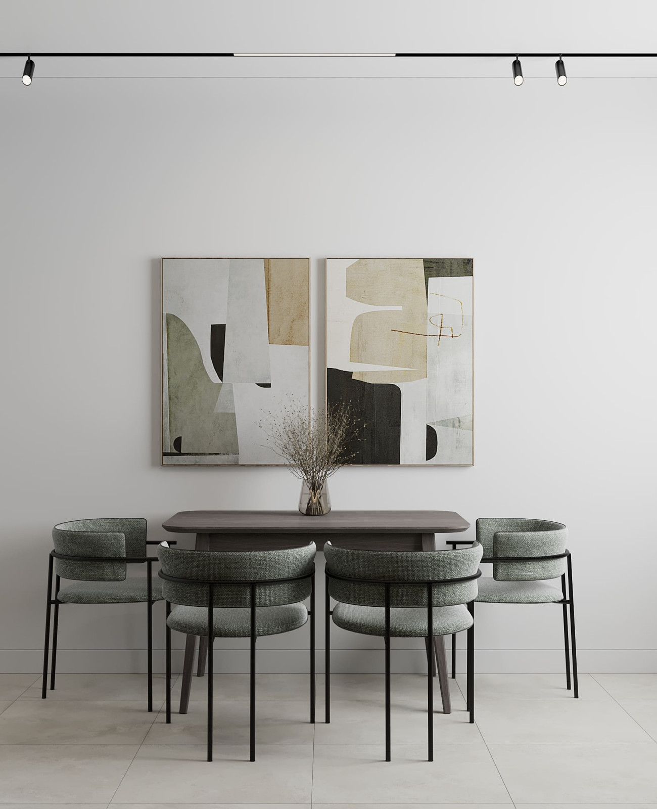 Дизайн-проект квартиры для семейной пары в современном стиле