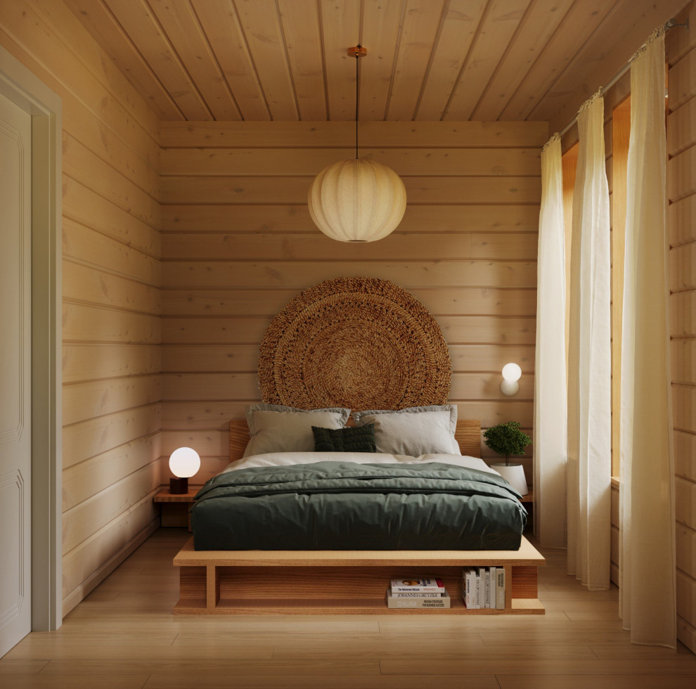 Дизайн-проект загородного дома отдыха для краткосрочной аренды