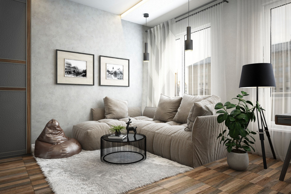 LOFT для молодой семьи. 60м2