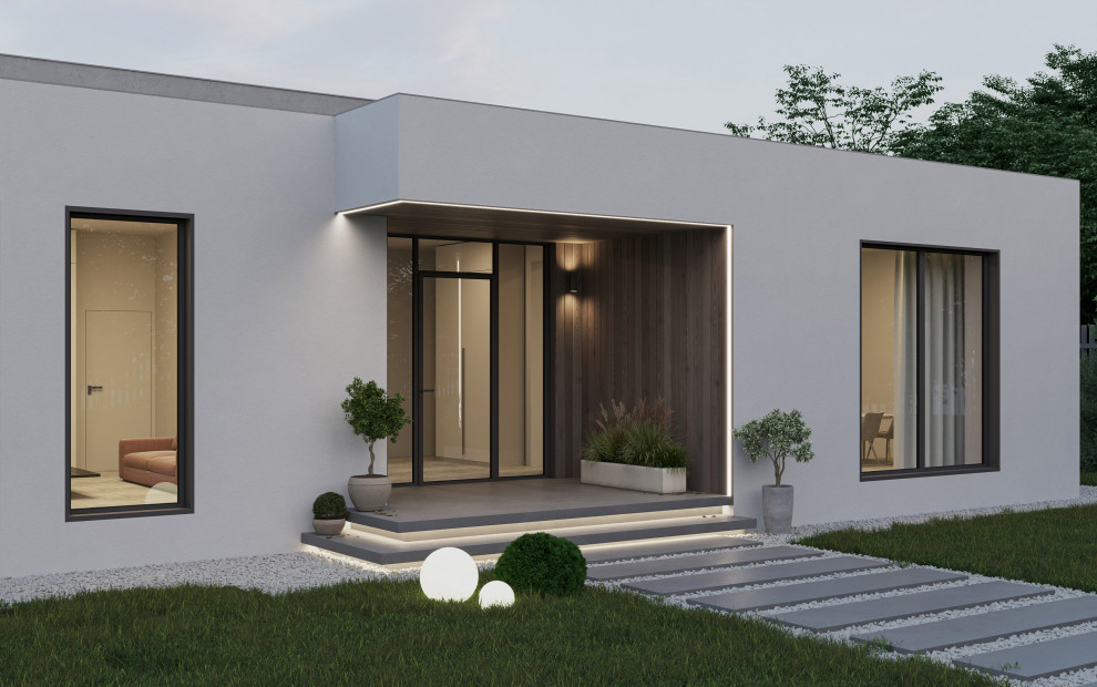 Вид на вход