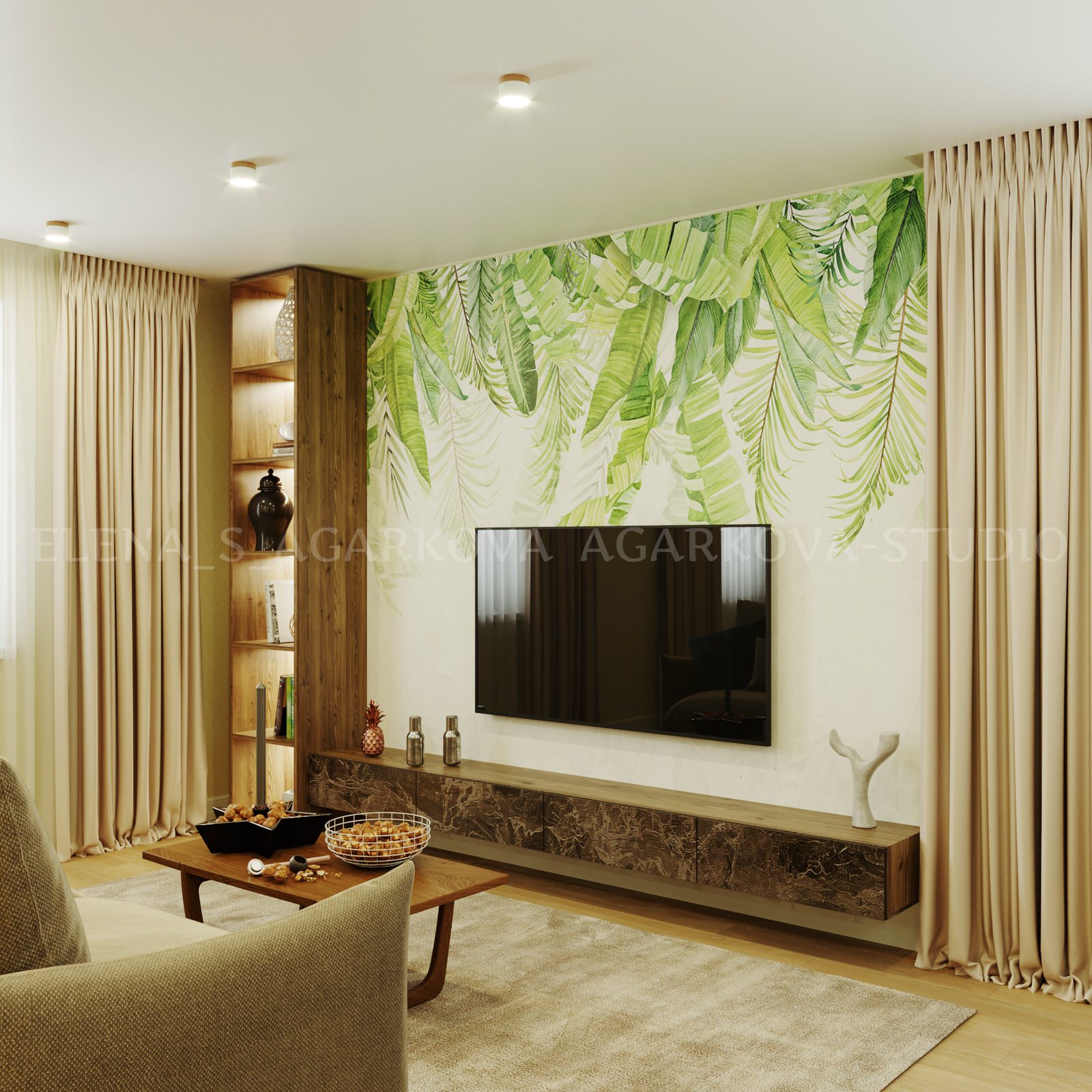 Оттенки зеленого