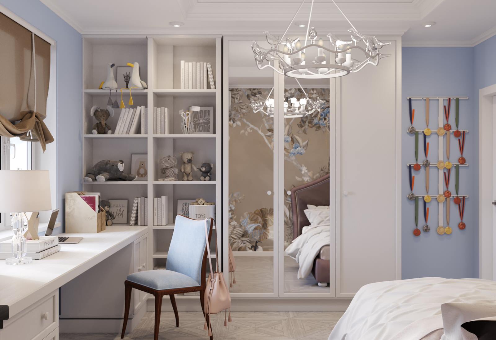 Визуализация квартиры 135 кв ЖК Даудель г.Тюмень