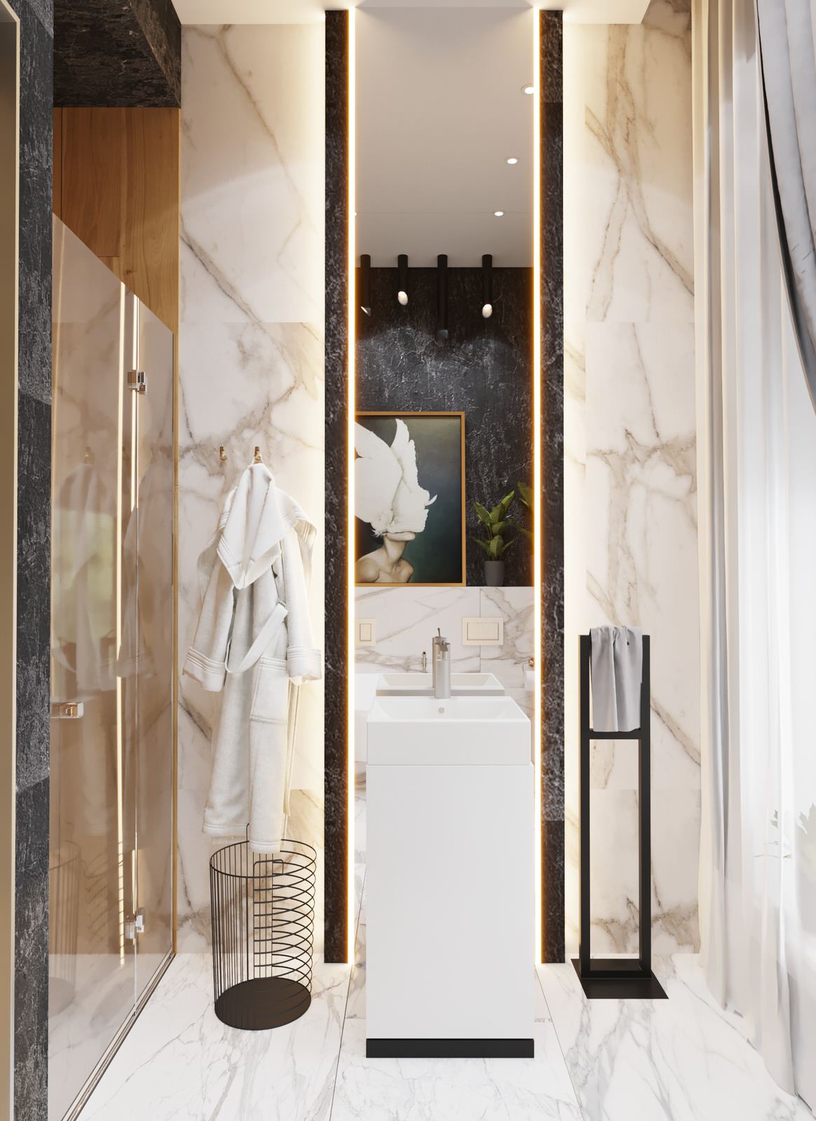 Лесной остров. Санузел