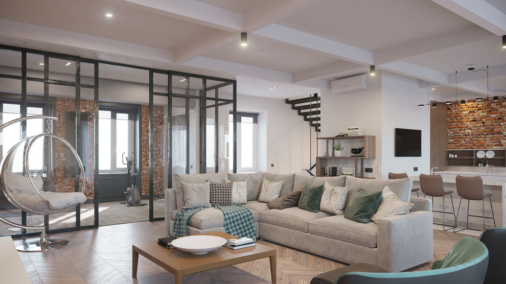 Гостиная-кухня