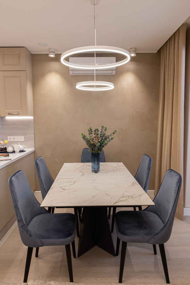 Реализованный дизайн-проект квартиры 4+ г.Тюмень