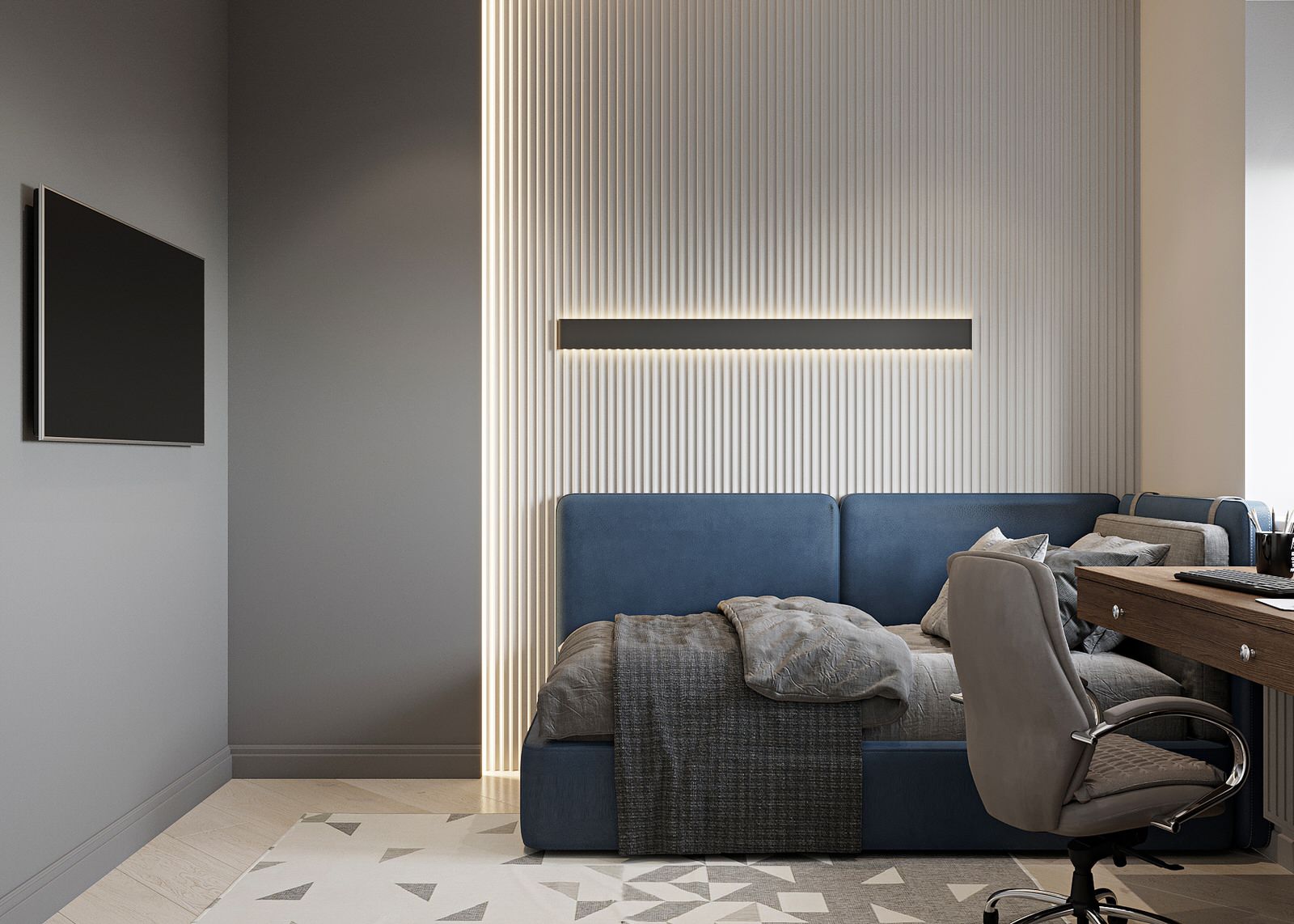 проект "Классика в Тюменке на 100 м2"