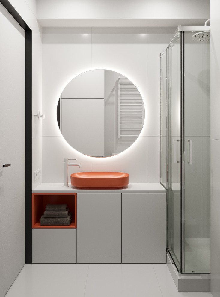 Квартира 77 м2 в современном стиле для творческих личностей