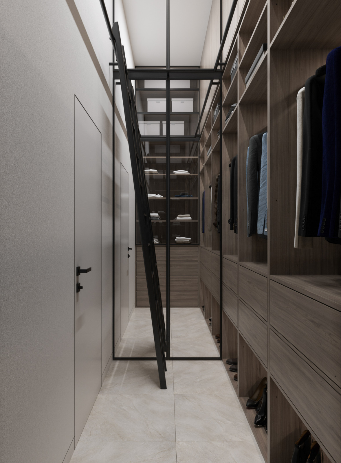 Интерьер квартиры-студии в ЖК Сосновка