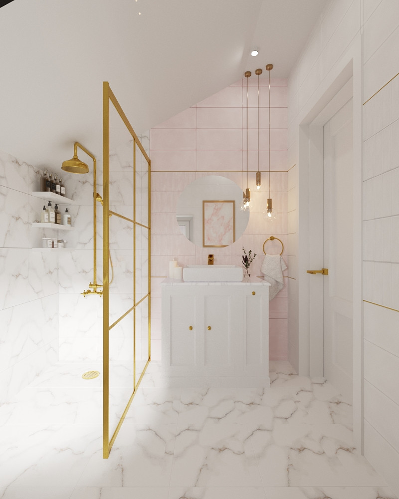 Санузел в коттедже