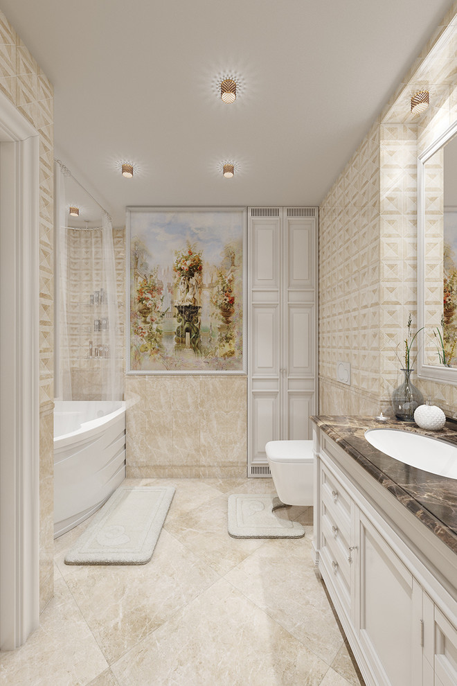 Квартира в классическом стиле, ЖК «Московский квартал», 80 кв.м.