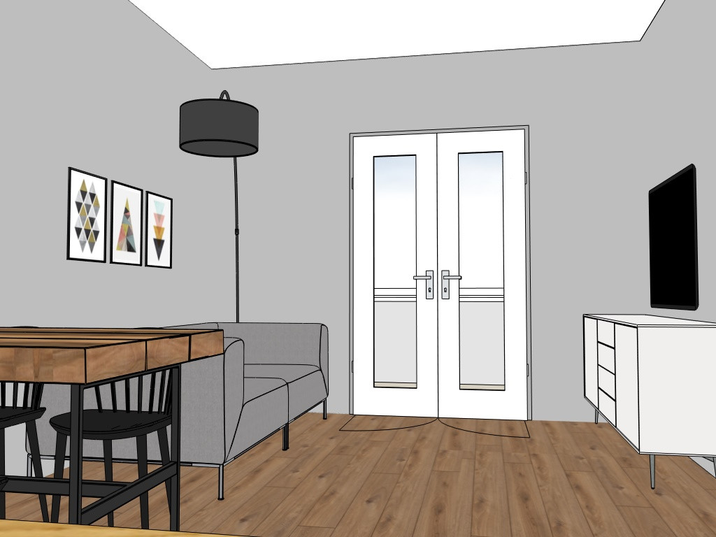 ЖК Видный берег, Кухня-гостиная