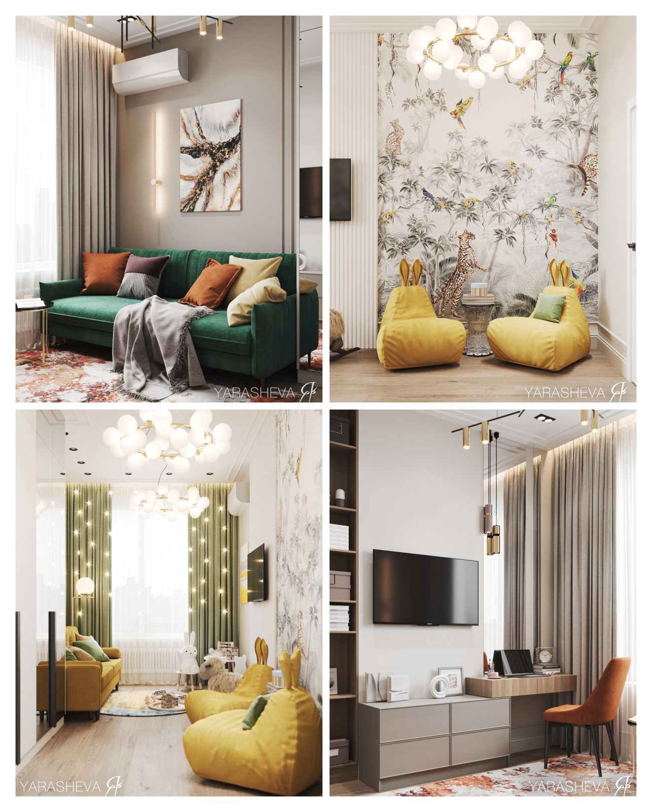 Дизайн - проект квартиры в ЖК Зорге 9